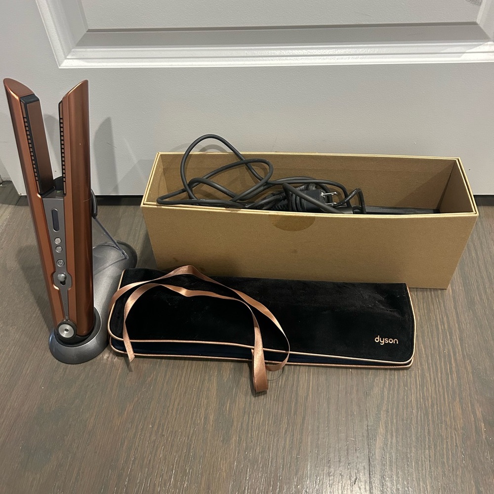 Dyson Corrale Styler Hair Straightener - Copper / Nickel NEW OPEN BOX